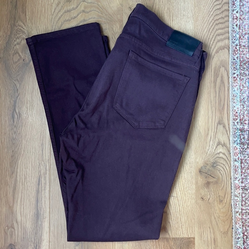 Maroon Paige pants